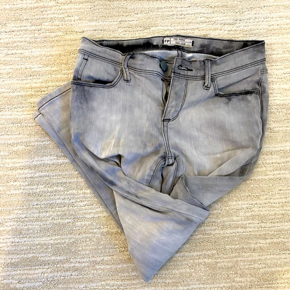 Free People Denim - Free people gray jeans